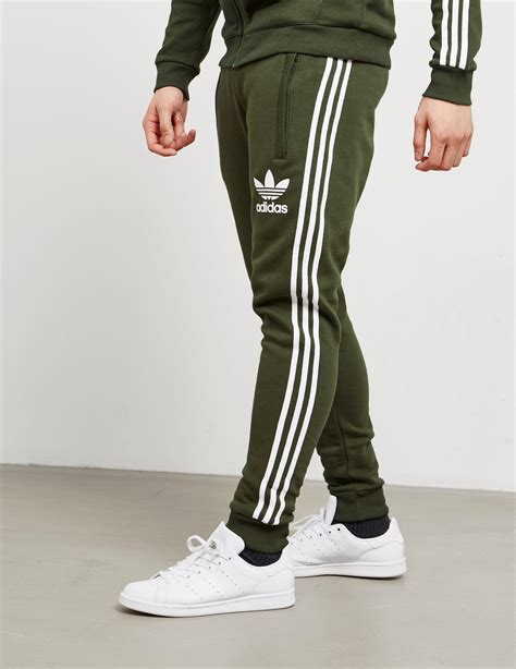 mens green adidas original joggers|men's Adidas fleece joggers.